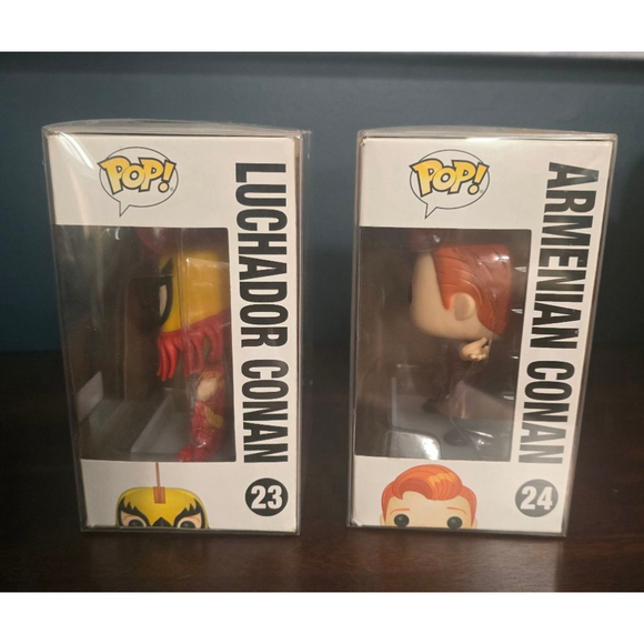 Funko Pop! Conan O'Brien #23 & #24 - Picture 3 of 6
